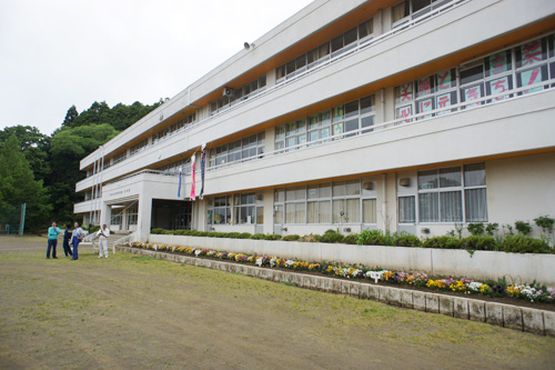 宮城石巻ボランティアで焼肉炊き出し